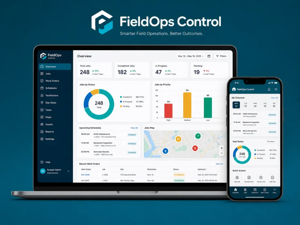 Field Operations Management Dashboard