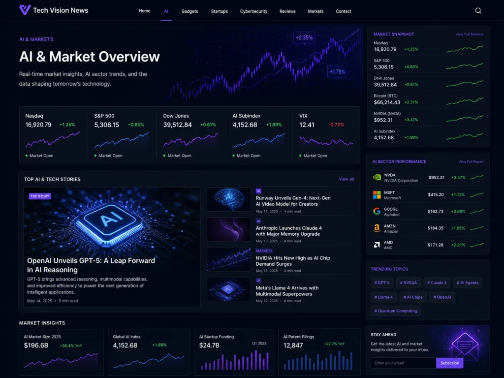منصة الرؤية التقنية الإخبارية