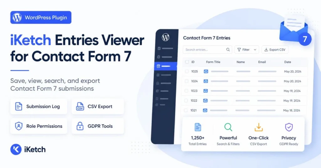 iKetch Entries Viewer for Contact Form 7