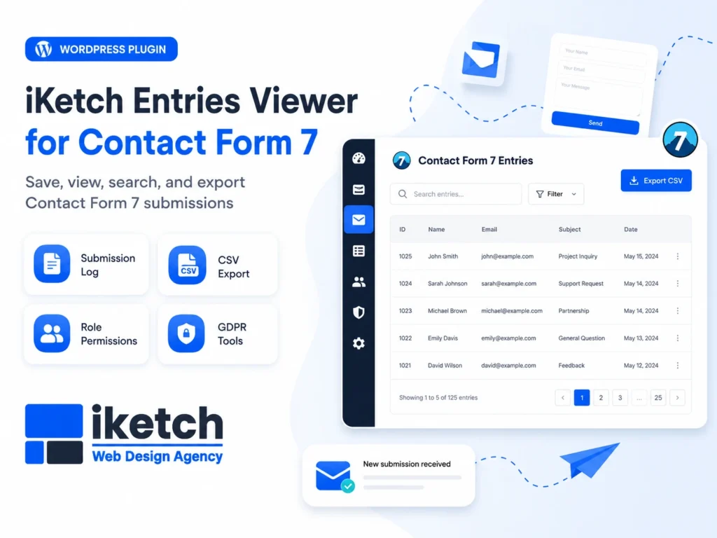 iKetch Entries Viewer for Contact Form 7