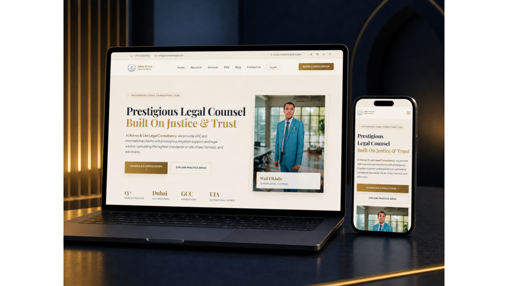 موقع Advoc & Law للاستشارات القانونية