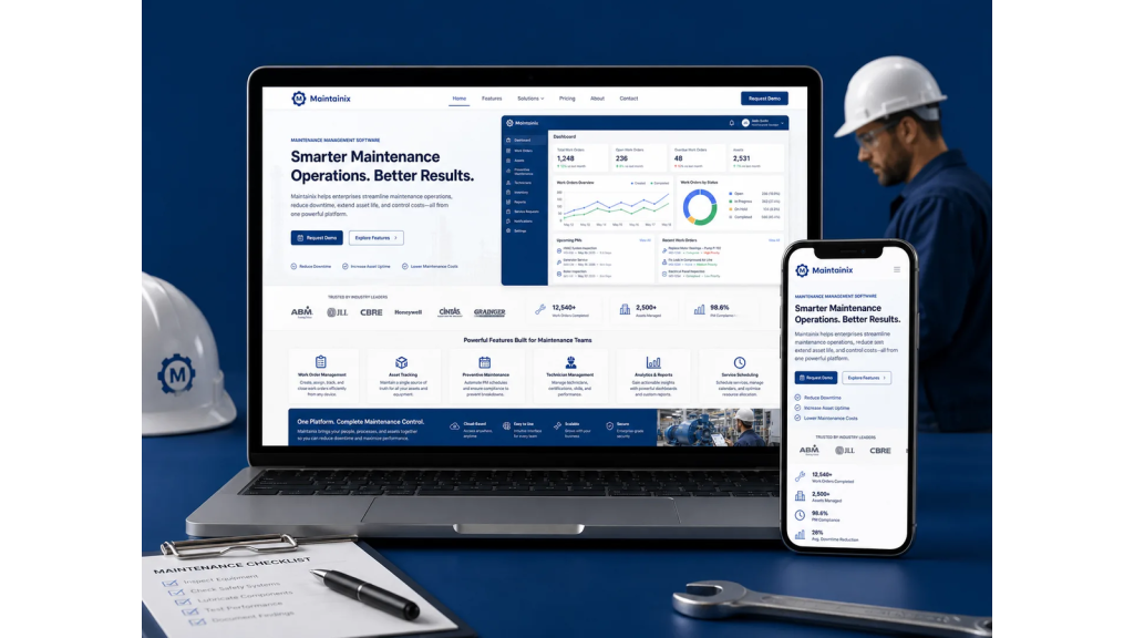 Corporate Maintenance Management Platform