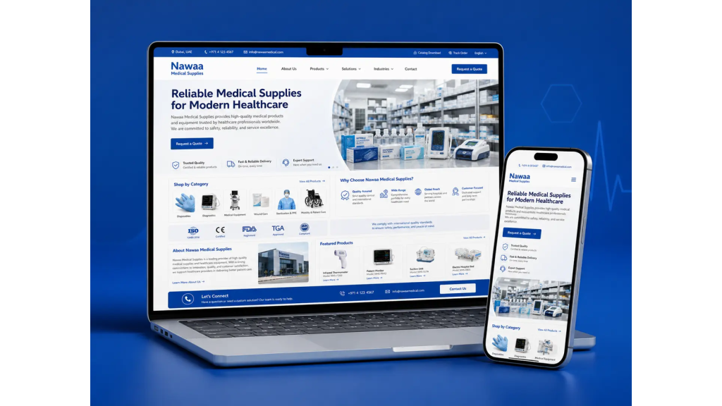 Nawa Medical Supplies Website